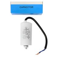 Capacitor 14uF/450V+GRD + Cable Ø34x68mm