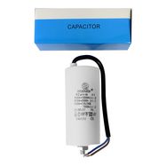 Capacitor 30uF/450V+GRD + Cable Ø40x97mm