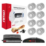 Parking sensor 8 LED silver, AMiO