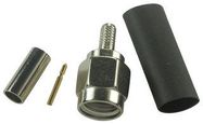 RF/COAXIAL SMA PLUG STR 50 OHM CRIMP/SLDR