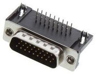 HD-D SUB CONN, PLUG, DA, 26POS, SOLDER