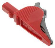 INSULATED ALLIGATOR CLIP, EX-LARGE (ELEPHANT CLIP), RED 02AH5934