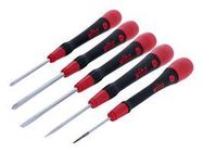 SCREWDRIVER SET, PRECISION, 5PCS