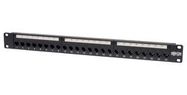 PATCH PANEL, RJ45, CAT6/6A, 24PORT, 1U