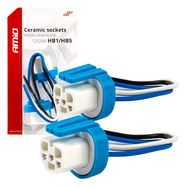 Ceramic sockets 2 pcs HB1/HB5 9004/9007, AMiO