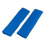 Seat belt pad blue 2pcs set, AMiO