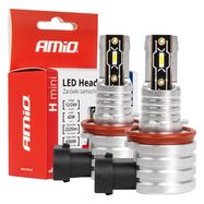 LED Headlights H-mini Series H8/H9/H11/H16 AMiO-03333, AMiO