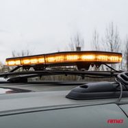 LED warning light bar 156 LED 1168mm AMIO-03344, AMiO