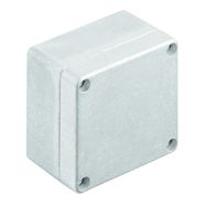 Metal housing, Klippon K (aluminium empty enclosure), Aluminium enclosure, 70 x 70 x 45 mm Weidmuller