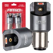 LED CANBUS PRO series BAY15D P21/5W 2x1860SMD Red 12/24V FULL CANBUS, AMiO