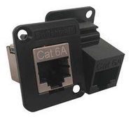 IN-LINE ADAPTER, SHLD, RJ45, JACK, 8P8C