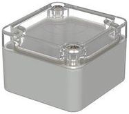 SMALL ENCLOSURE, PC, GREY/CLEAR