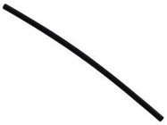 HEAT SHRINK TUBING, 3.175MM ID, PO, BLACK, PK OF 28 6" (152.4MM) PCS