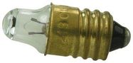 LAMP, INCANDESCENT, EDISON SCREW/E10, 2.33V, 629MW