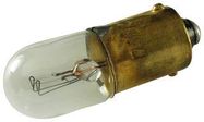 LAMP, INCANDESCENT, MINI BAYONET/BA9S, 14V, 1.12W