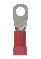 TERMINAL, RING TONGUE, 3/8", 8AWG, RED