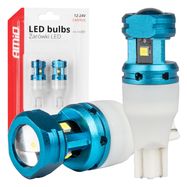 LED CANBUS T15 W16W 4SMD 1860XS White bulbs 12V 24V AMIO-04251, AMiO