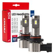 LED Headlights Series H25 CANBUS HB3 9005 12V 31W AMIO-04714, AMiO