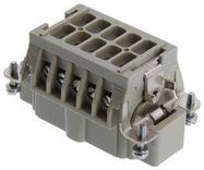 HEAVY DUTY CONN, INSERT, PLUG, 10+PE POS