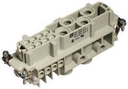 RECTANGULAR HAN INSERT, FEM, 12WAY SCREW