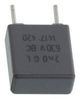 CAPACITOR POLYPROPYLENE PP FILM, 2000PF, 630V, 2%, RADIAL