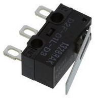 MICRO SW, SPDT, 0.1A, 30VDC, SOLDER LUG