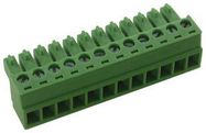 TERMINAL BLOCK, EUROSTYLE 12 POSITION 24-12AWG