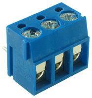 TERMINAL BLOCK EUROSTYLE, 3 POSITION, 22-14AWG