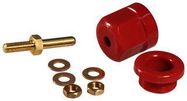 TEST RECEPTACLE, PIN-RECEPTACLE, 100A, WW, RED