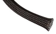 SLEEVING, EXPANDABLE, 3.175MM, BLACK, 100FT