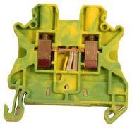 TERMINAL BLOCK, DIN RAIL, 2 POSITION, 26-10AWG