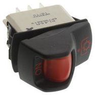 ROCKER SWITCH, DPDT, 10A, 24VDC, PANEL