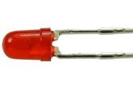 LED, RED, T-1 (3MM), 30MCD, 635NM