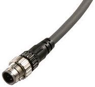 SENSOR CABLE, 4P, M12 RCPT-FREE END, 2M