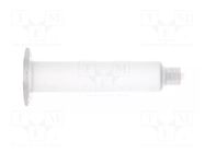 Syringe body; 10ml; natural; Luer Lock; for dispensers METCAL