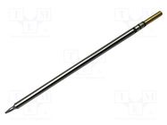 Tip; chisel,elongated; 1.4mm; 468°C; for soldering station METCAL