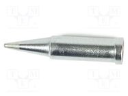 Tip; chisel; 1mm; for soldering station METCAL