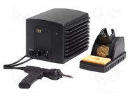 Station: desoldering; Station power: 60W; ESD; Ch: 2 METCAL