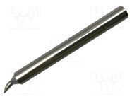 Tip; bent chisel; 1.5mm; 421°C; for soldering station METCAL