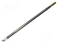 Tip; knife; 4.8mm; 413°C; for soldering station; SmartHeat® METCAL