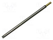 Tip; chisel; 5mm; 366°C; for soldering station METCAL