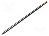 Tip; chisel; 2.5mm; 510°C; for soldering station METCAL