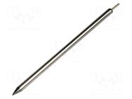 Tip; chisel; 0.6mm; 413°C; for  soldering iron; SmartHeat® METCAL
