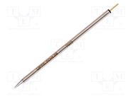 Tip; chisel,elongated; 0.6mm; 413°C; for soldering station METCAL