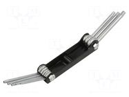 Wrench-set; Torx® with protection; 8pcs. KING TONY