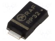 Diode: Schottky rectifying; SMA flat; SMD; 40V; 4A; reel,tape ONSEMI
