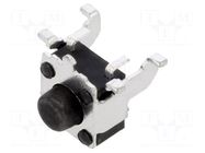 Microswitch TACT; SPST-NO; Pos: 2; 0.05A/12VDC; SMT; none; 1.6N E-SWITCH