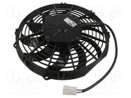 Fan: DC; axial; 12VDC; Ø285x52mm; 1360m3/h 