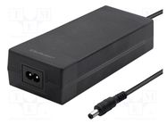 Power supply: switching; 24VDC; 4A; Out: 5,5/2,5; 96W; 220÷240VAC QOLTEC