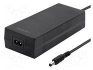 Power supply: switching; 24VDC; 5A; Out: 5,5/2,5; 120W; 220÷240VAC QOLTEC